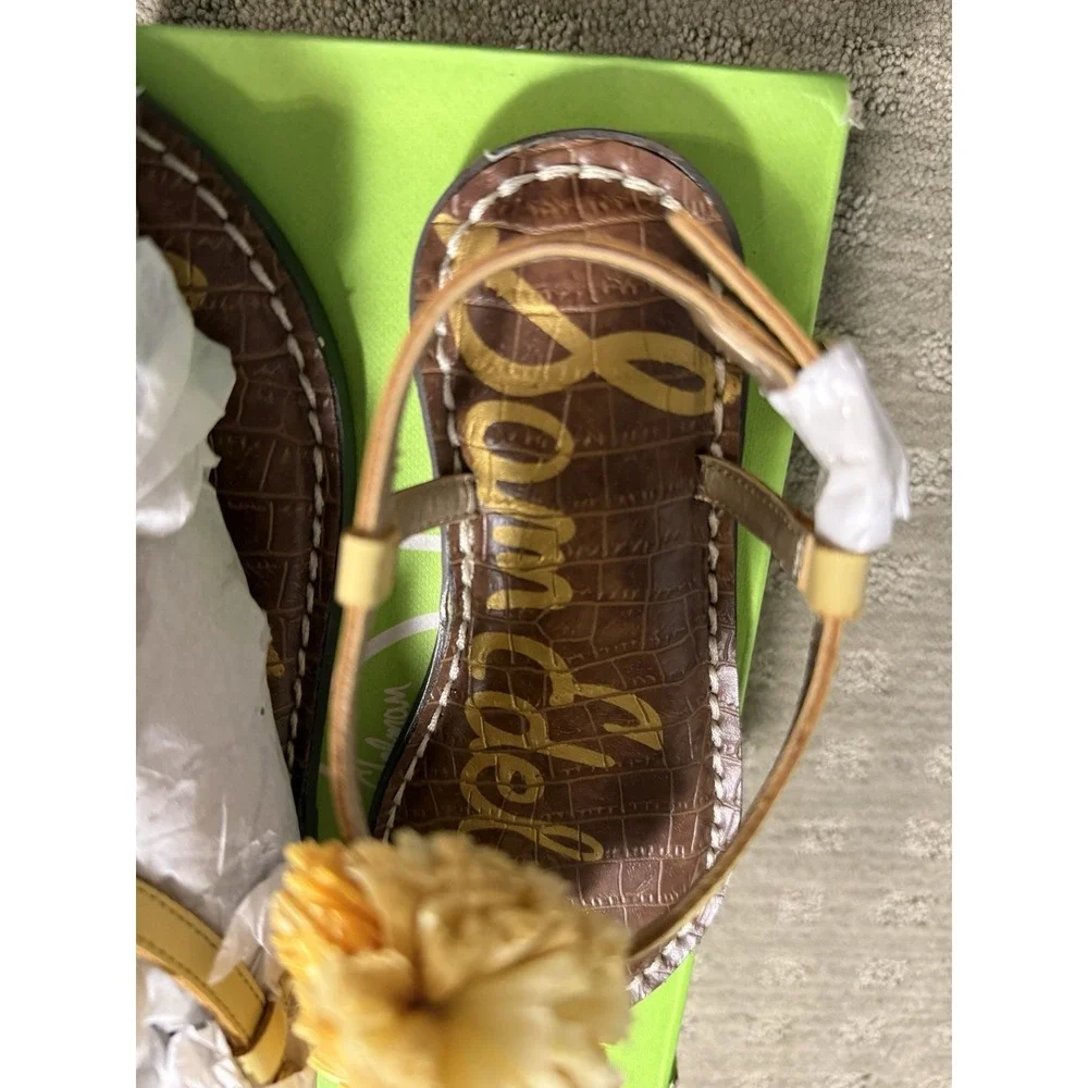 Sam Edelman Girl's Gillie Mini Sandal Desert‎ Sun Size 1 Youth